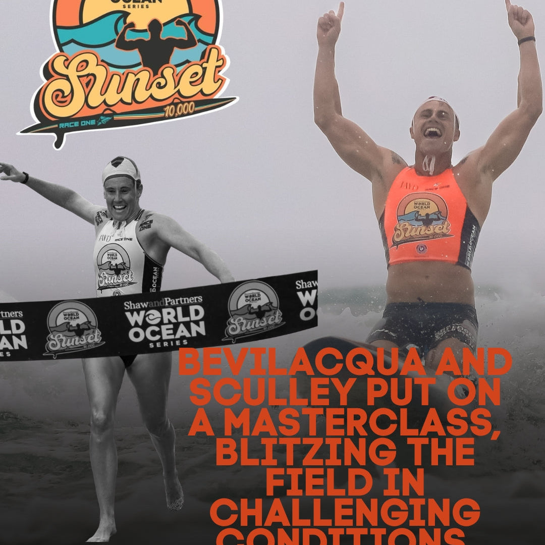 SHAW AND PARTNERS WORLD OCEAN SERIES SUNSET 10,000 - Matt Bevilacqua and Hannah Sculley take out the iron races in crazy conditions